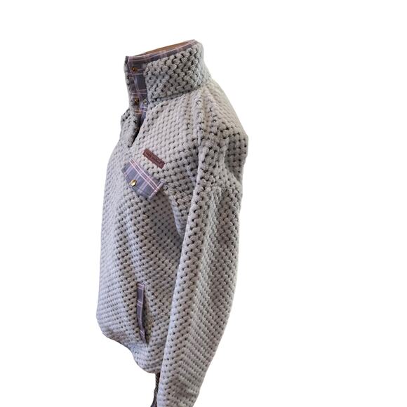 Simply Southern Simply Soft Quarter Snap Fleece Pullover - Picture 5 of 9